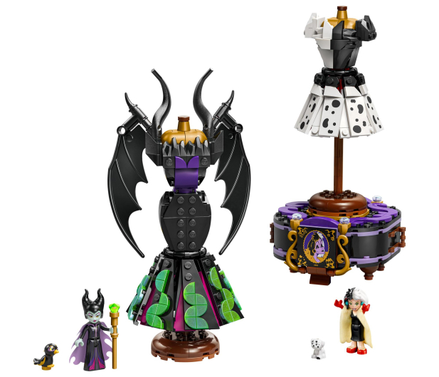 LEGO Disney Princess 43262 Suknie Diaboliny i Cruelli De Mon - 1308199 - zdjęcie 5